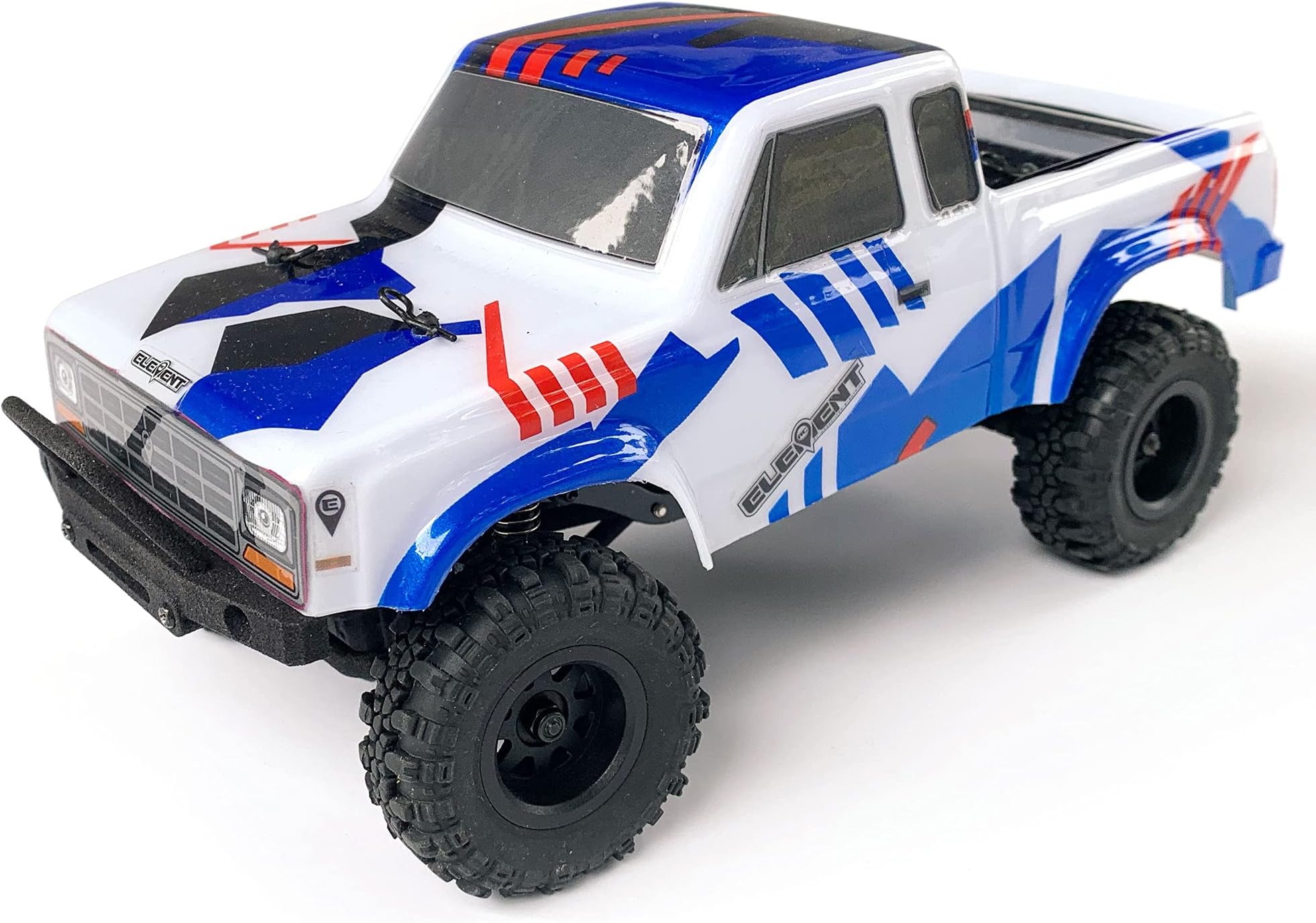 Element RC EL20181 RC ENDURO24 SENDERO TRAIL TRUCK RTR-RED Car, White/Blue