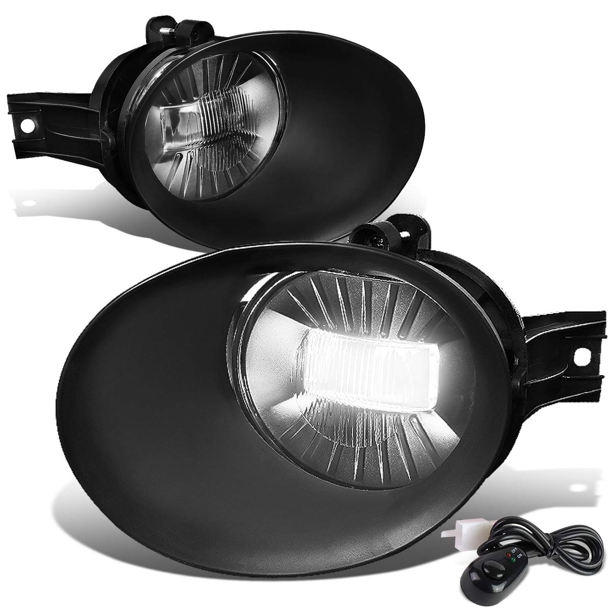 Amazon | DNA Motoring FL-ZTL-287-CH フロントバンパーハイパワーLED