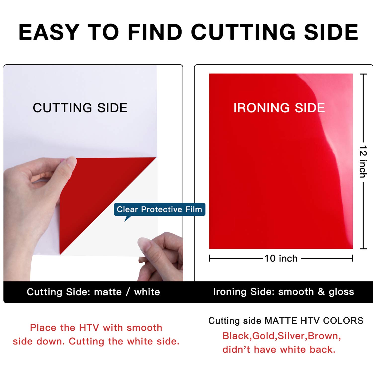 Best Seller HTV Heat Transfer Vinyl Bundle - HTV Vinyl 31 Pack (12 x 10) 23 Assorted Colors, PU Iron on Vinyl for Cricut & Silhouette Cameo 🔥 Cashback up to 70% HTV Heat Transfer Vinyl Bundle - HTV Vinyl 31 Pack (12 x 10) 23 Assorted Colors, PU Iron on Vinyl for Cricut & Silhouette Cameo