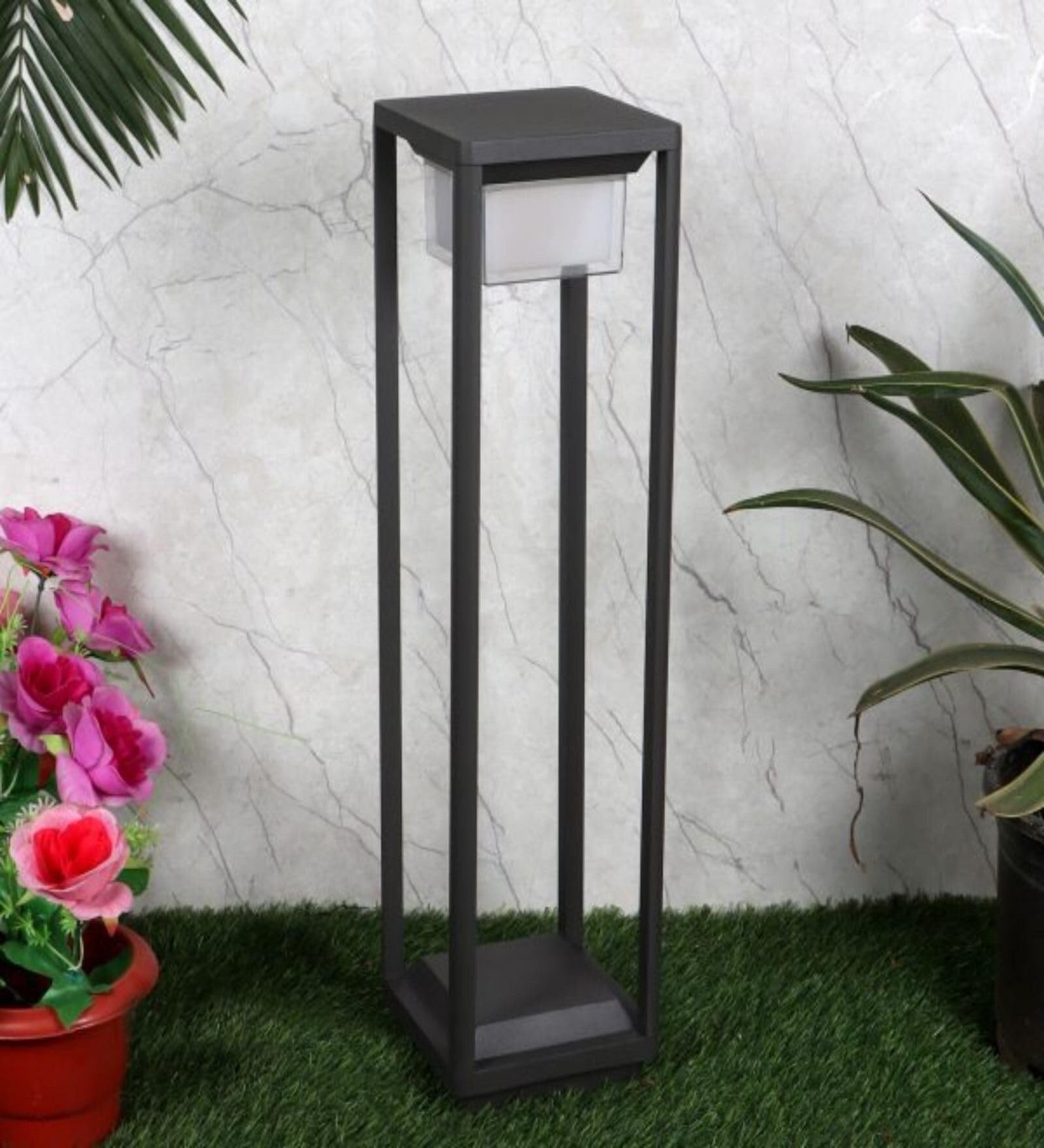 GUIZE Elegant Squere LED Gate Light - Waterproof Outdoor Lighting Gate Pillers (Pack of 1)-image-43