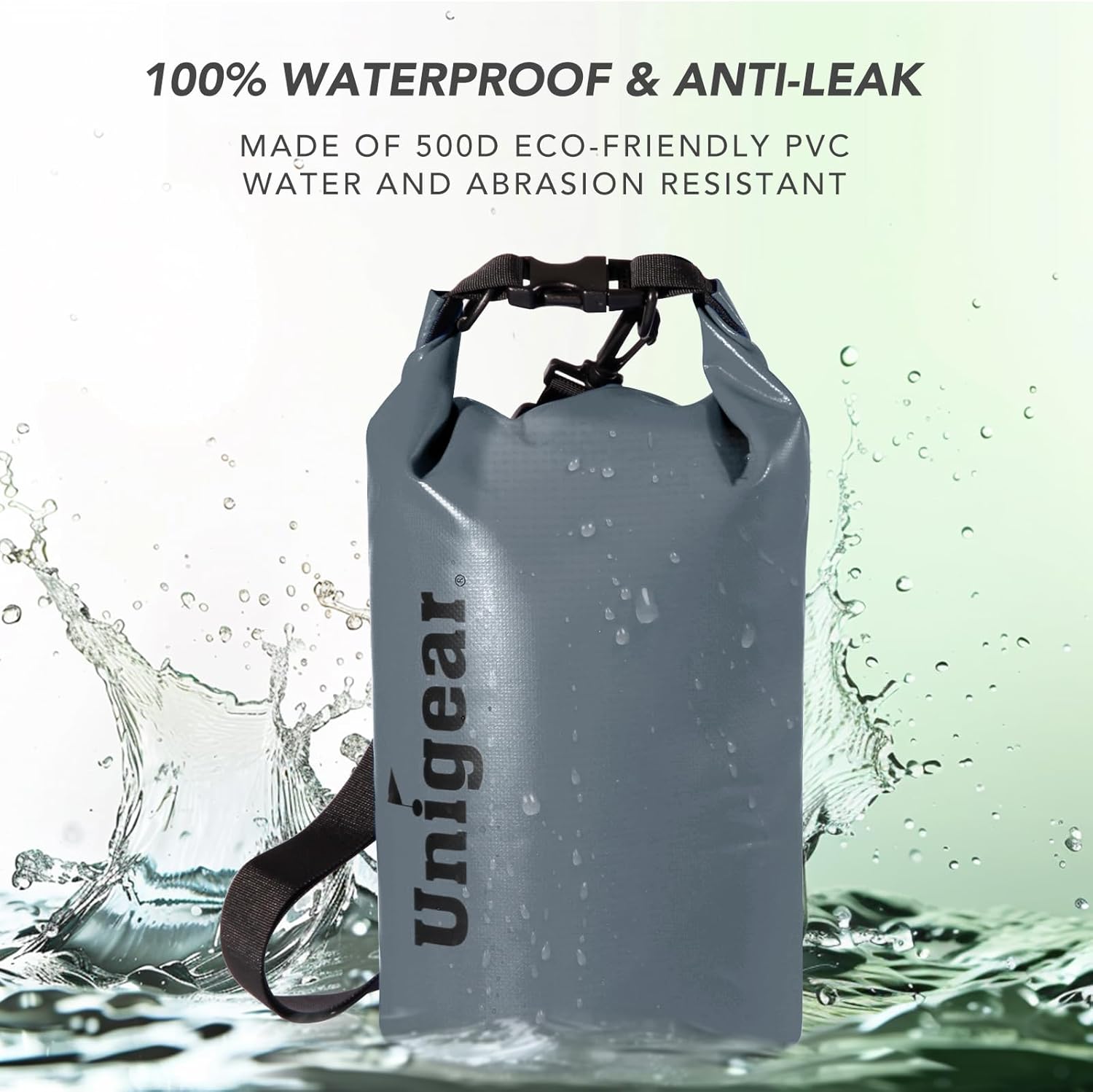 Unigear táska D-gyűrűk és hevederek részlete