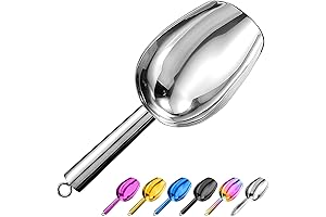 3 OZ Metal Ice Scoop: Your Go-to Tool for effortless ice serving