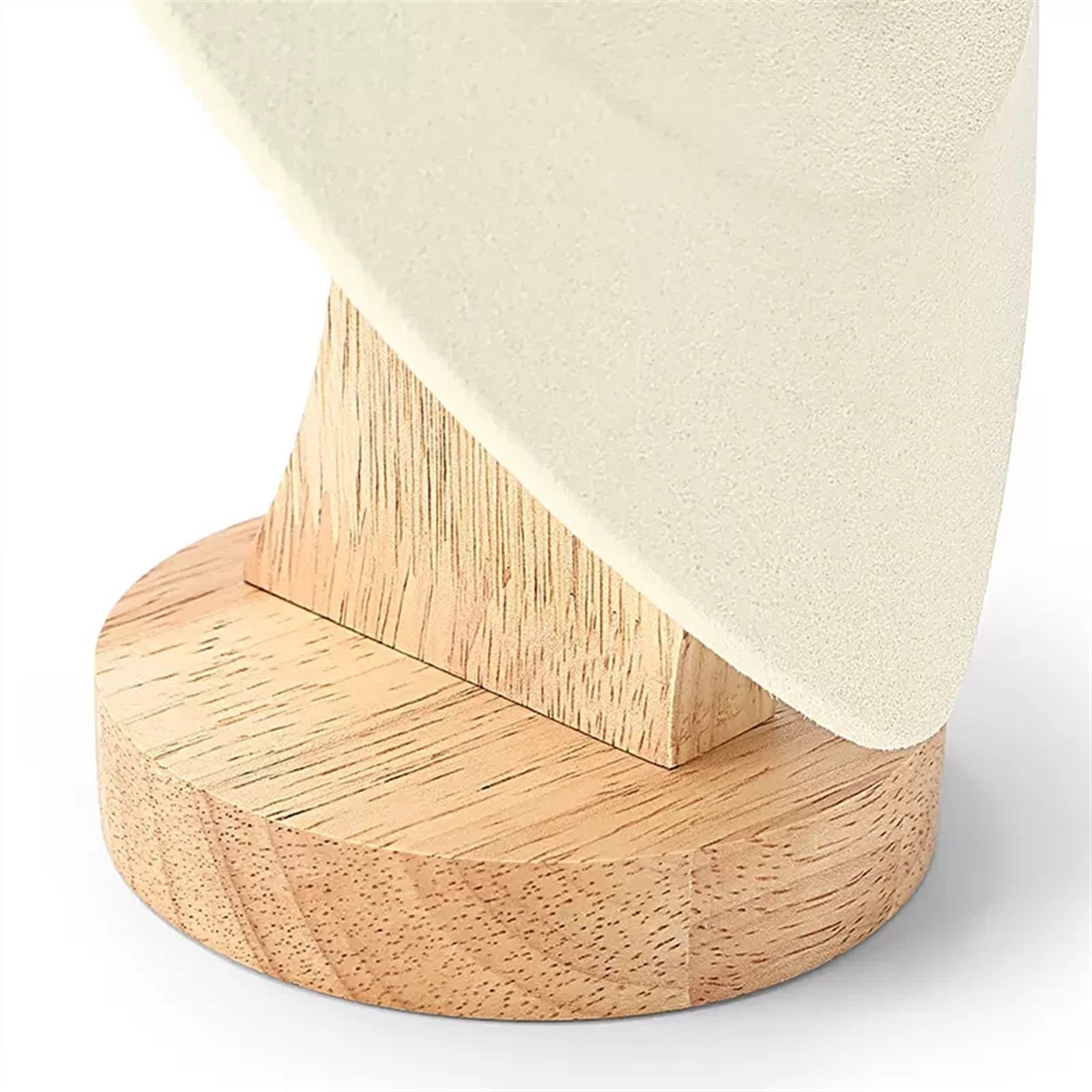 Organizador de Joyas Expositor de joyas de terciopelo beige, expositor de joyas, busto, soporte para collares, colgantes, busto, gargantilla, estante para joyas, organizador de colgantes, estante par