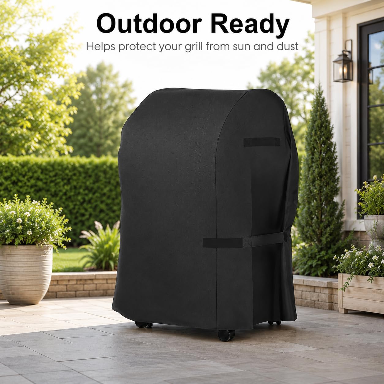 Copertura Barbecue per Char-Broil Advantage 225 S 140893 2026+ | Telo Copri Barbecue Esterno | Protezione UV Resistente Antivento con Coulisse | Telo Protettivo Impermeabile per BBQ Grill