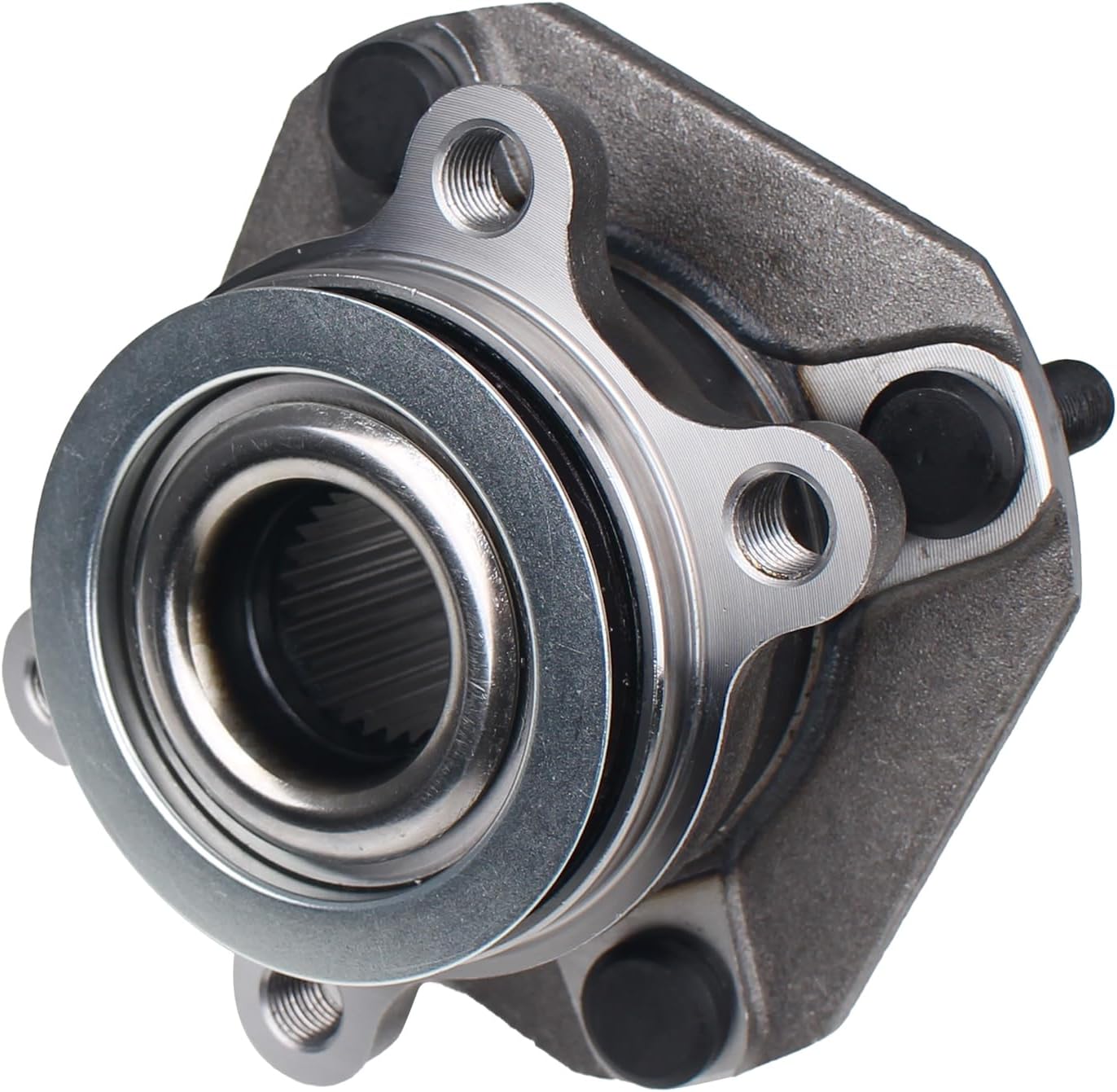 PAROD 513297 Set of 2 Front Wheel Hub & Bearing Assembly Fit for Nissan Sentra 2007 2008 2009 2010 2011 2012 2.0L; ABS Models