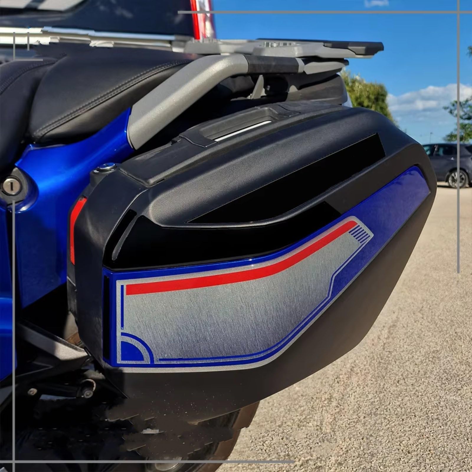 Compatibile Con Per R1300RT Per Impulse Per Triple Nero 2025-2026 3D Gel Moto Bagagli Decal Sticker Accessori Antiscivolo Serbatoio(C)