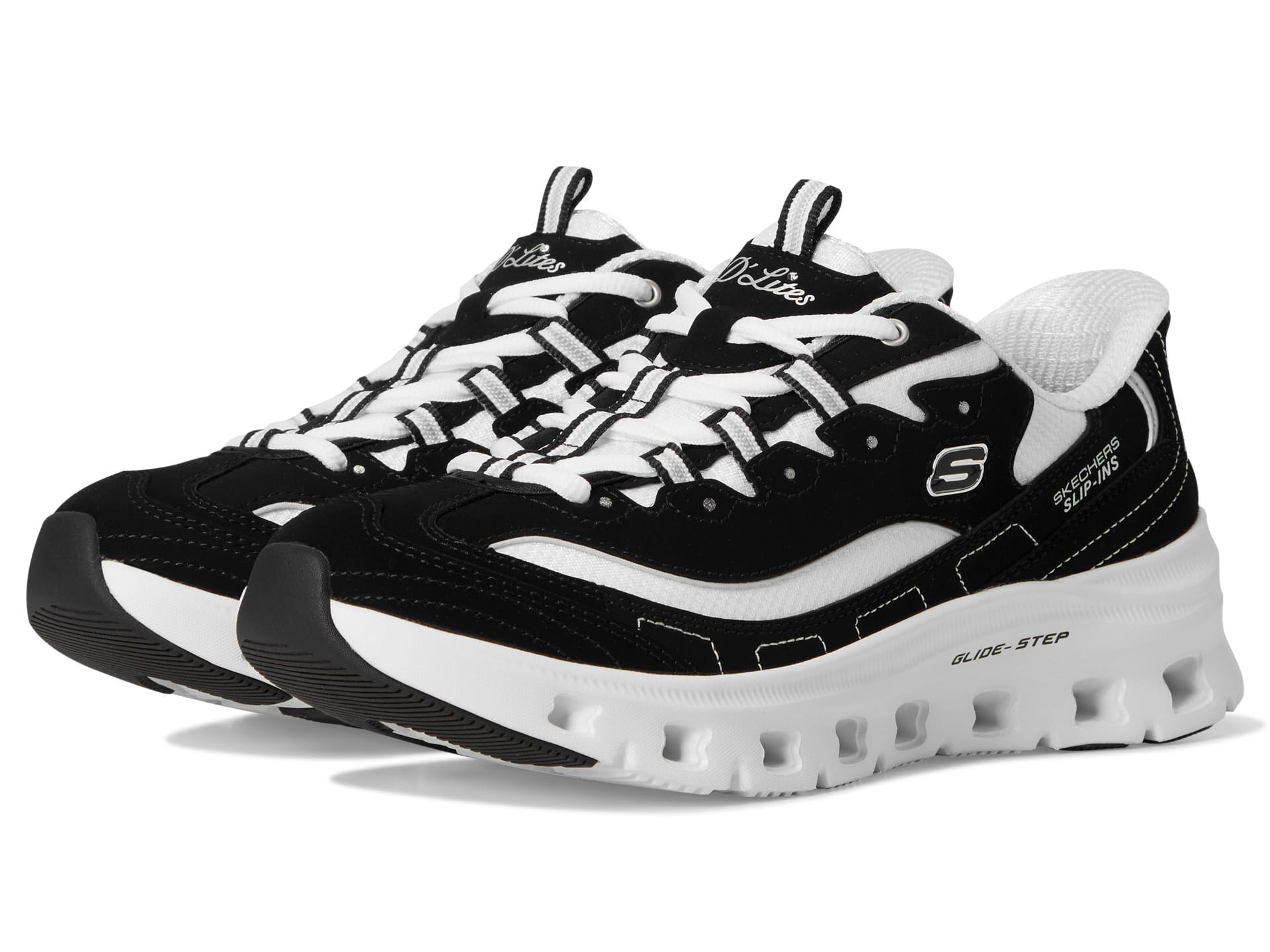 Baskets de marche Skechers Glide-Step femme chaussures légères sans lacets - 8