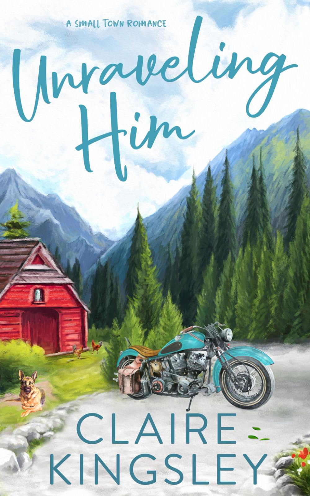 Unraveling Him: A Small Town Family Romance (The Bailey Brothers)