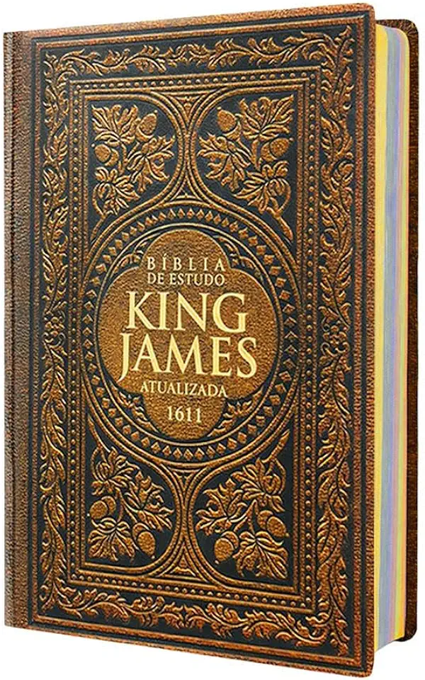 Bíblia de estudo King James ppm full color - Vintage