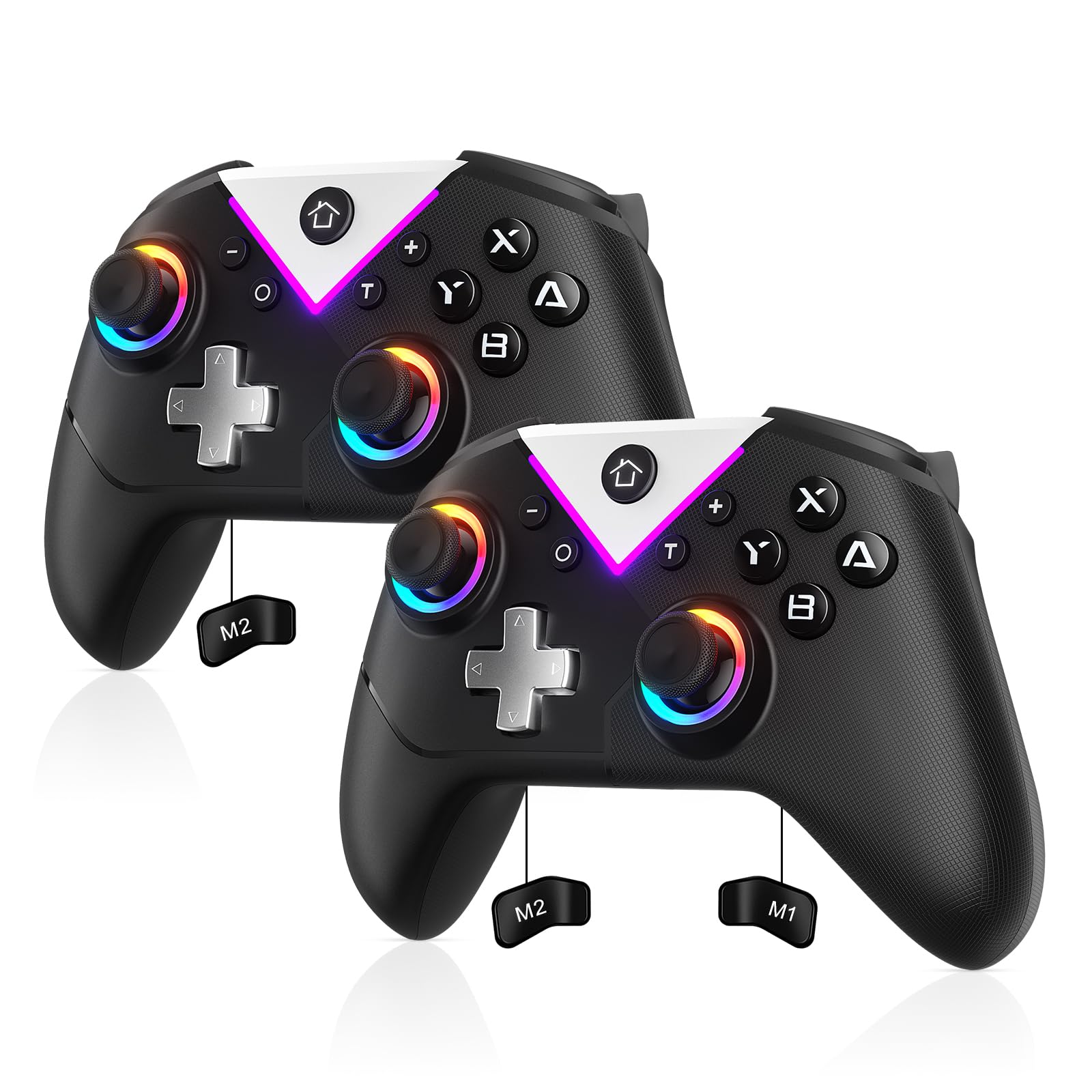 Amazon.com: Dinosoo RGB Wireless Controller for Nintendo Switch 2