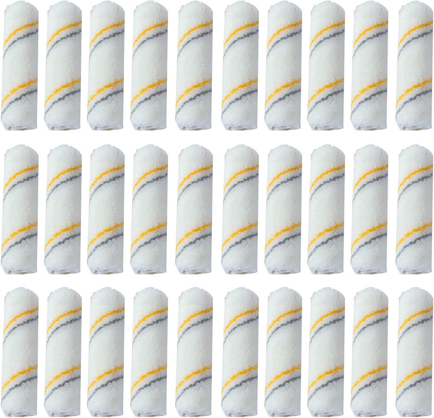 30Pack Roller Paint Brush 4inch Paint Roller,Small Paint Roller Covers