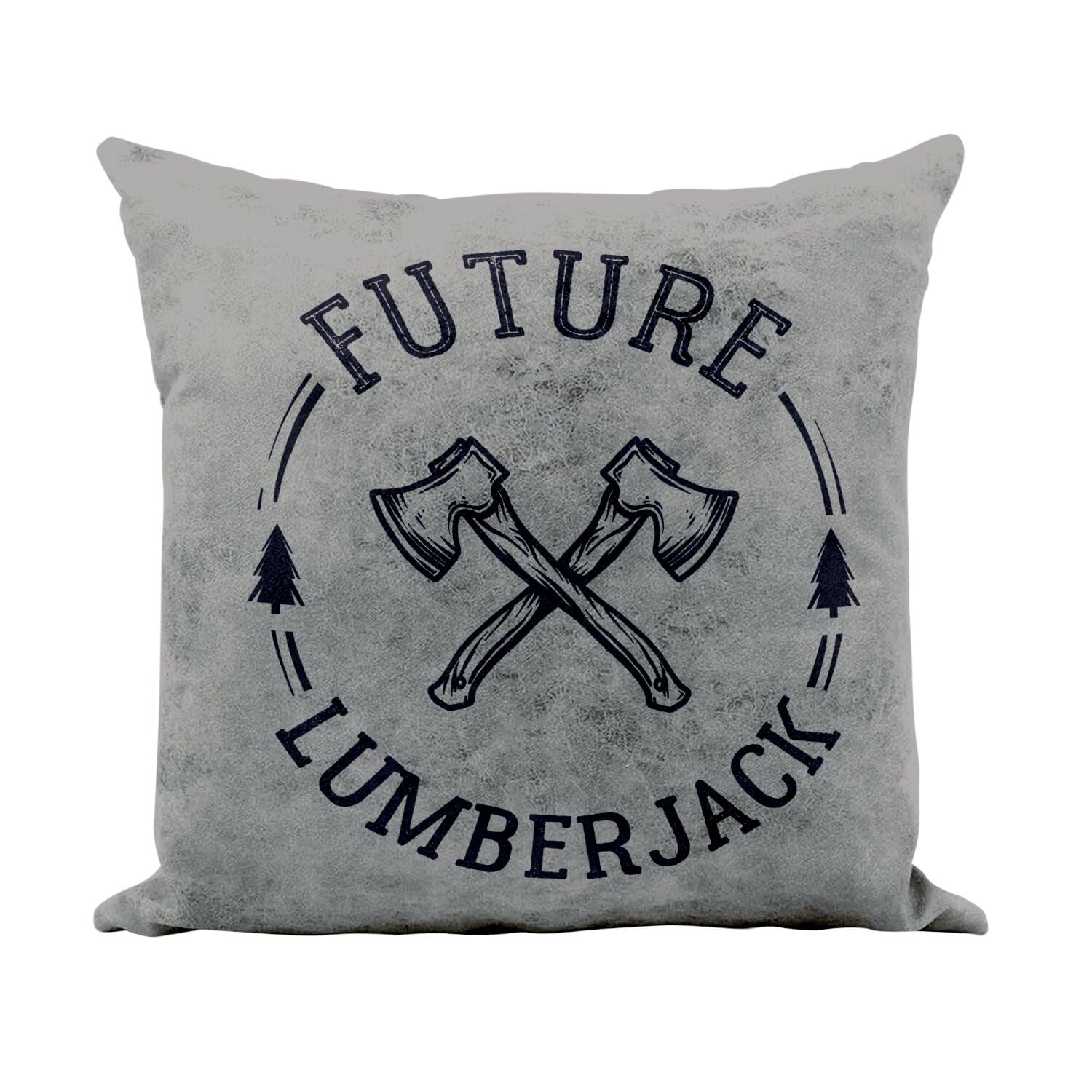 Coussin similicuir gris lavable 40x40 cm pour salon avec enfants