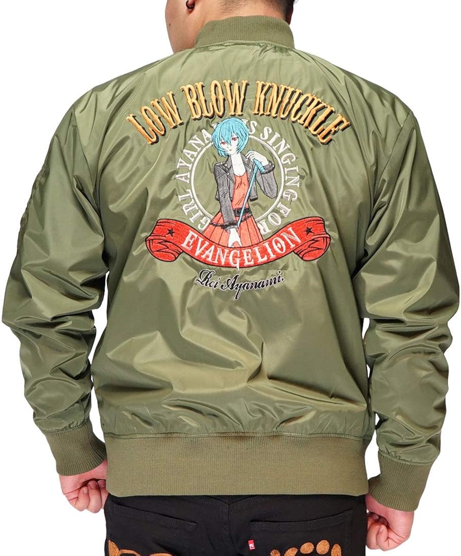 Low Blow Knuckle 綾波レイ MA-1ジャケット Lサイズ fkip.unmul.ac.id