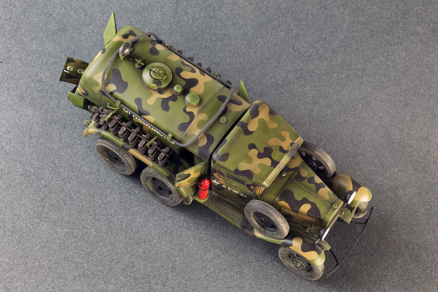 MiniArt Kit Modello in plastica per rifornimento BZ-38 in Scala 1:35 (Grigio)