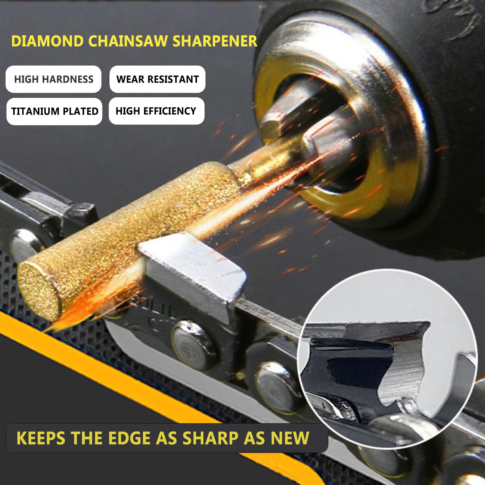 36 Pcs Metal Polishing Head for Chain, Ceramic, and Wood Restoration