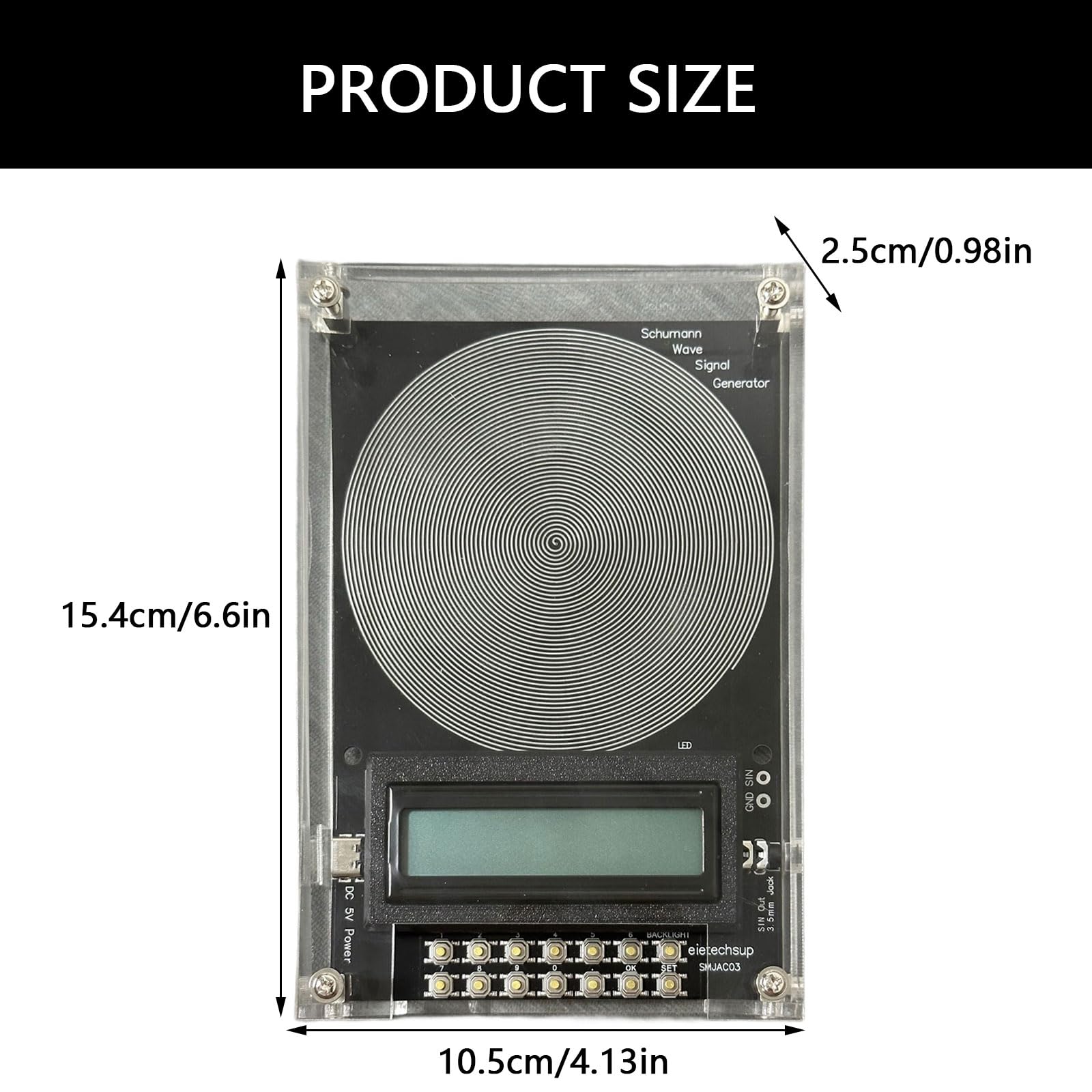 Amazon.com: 7.83Hz Frequency Generator for Healing, 0.1HZ-100000Hz