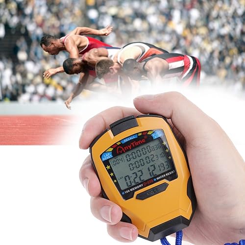 Miniatura 5 de 3 Row100 Lap 11000s Digital Sport Counter Timer Professional Athletic Stopwatch Kitchen Timers Digital CDN
