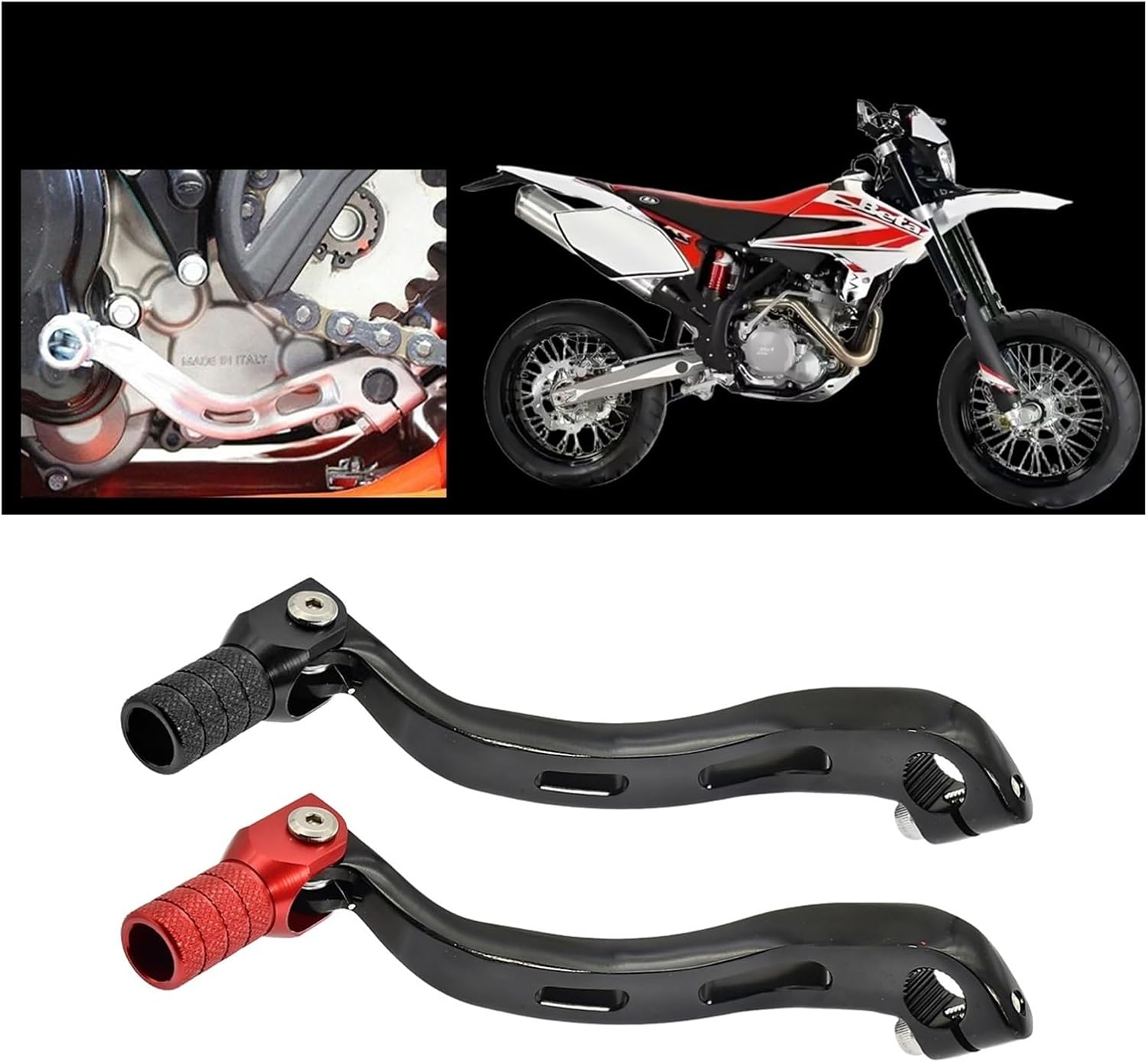 Motocross Gear Shifter Shift Lever Pedal RR250 RR300 RR350 RR400 RR450 RR520 Xtainer300 2010-2020 Enduro Bike(Red)