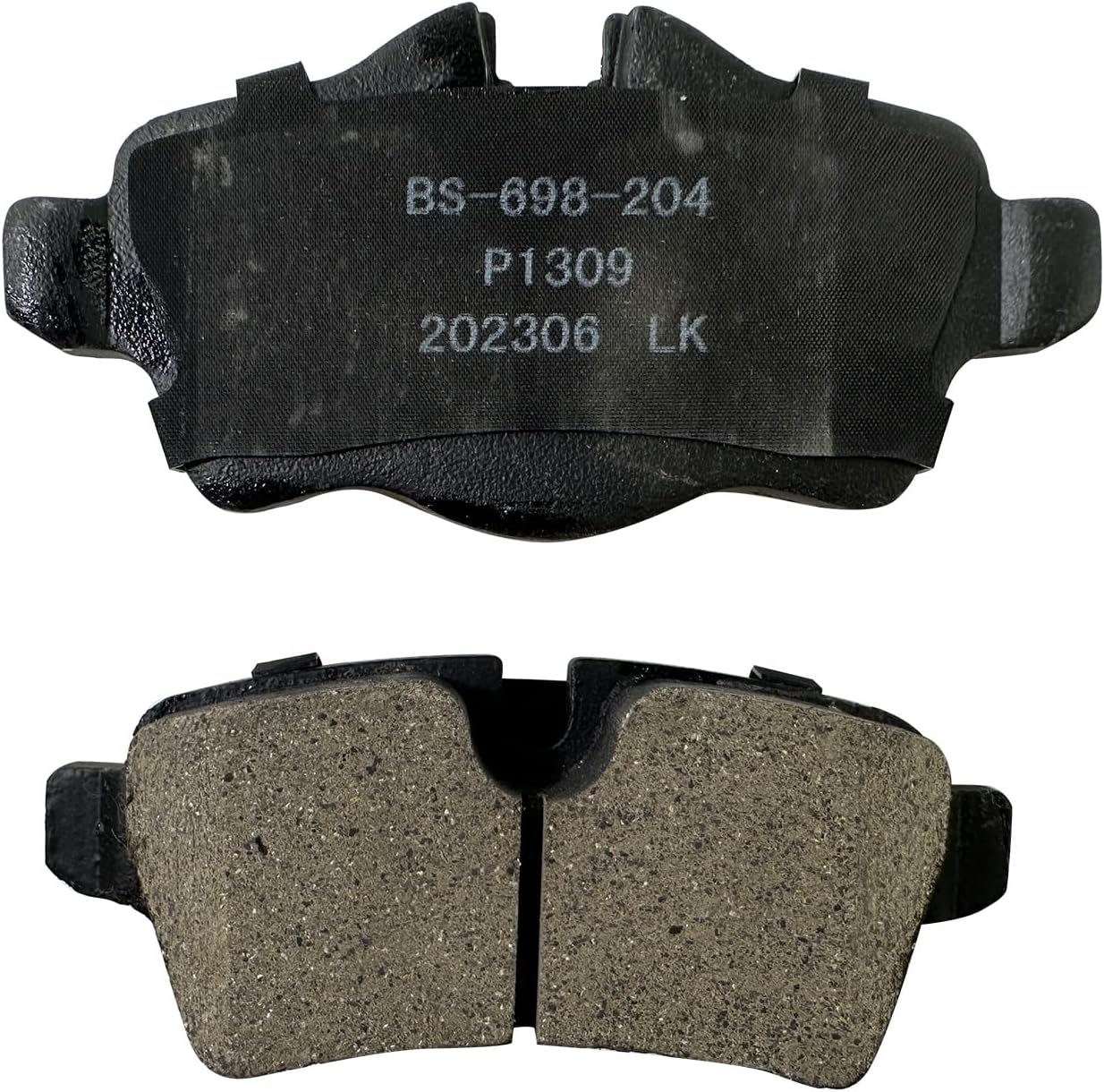 Front and Rear Ceramic Brake Pads for 2007-2015 Mini Cooper Disc Brake Kit Replacement P-1308, P-1309