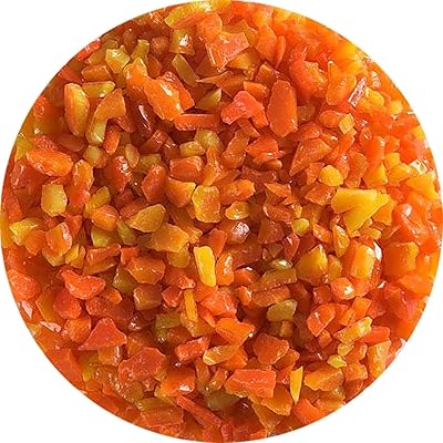 5 Oz Orange Opal Striker Coarse Frit - 90 Coe