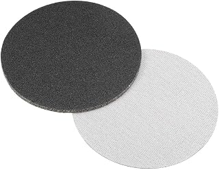uxcell 5 Inch Wet Dry Sanding Discs 80 Grit Hook and Loop Sanding Disc Silicon Carbide Sandpaper 5pcs