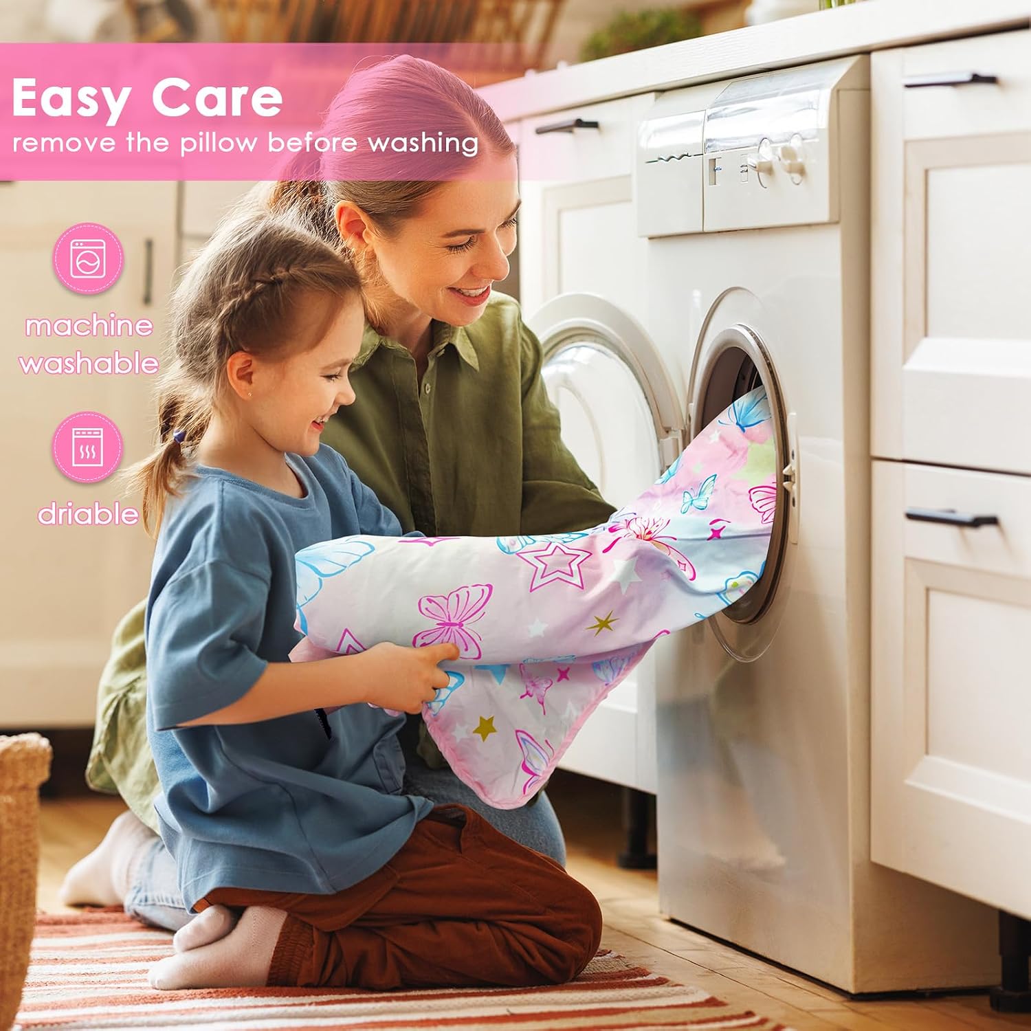 Kids Nap Mat Portable Slumber Bags with Removable Pillow and Blanket for Girls Boys, Lightweight Extra Large Sleeping Bag for Preschool Camping Daycare