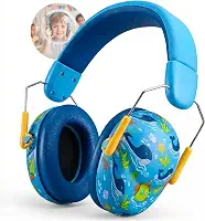 Abafador De Ruido Infantil 26dB Grupo First Shop Protetor Auricular de Som para Crianças Autismo Hipersensibilidade Sensorial Dobrável Bebê Criança Som para Show Festa
