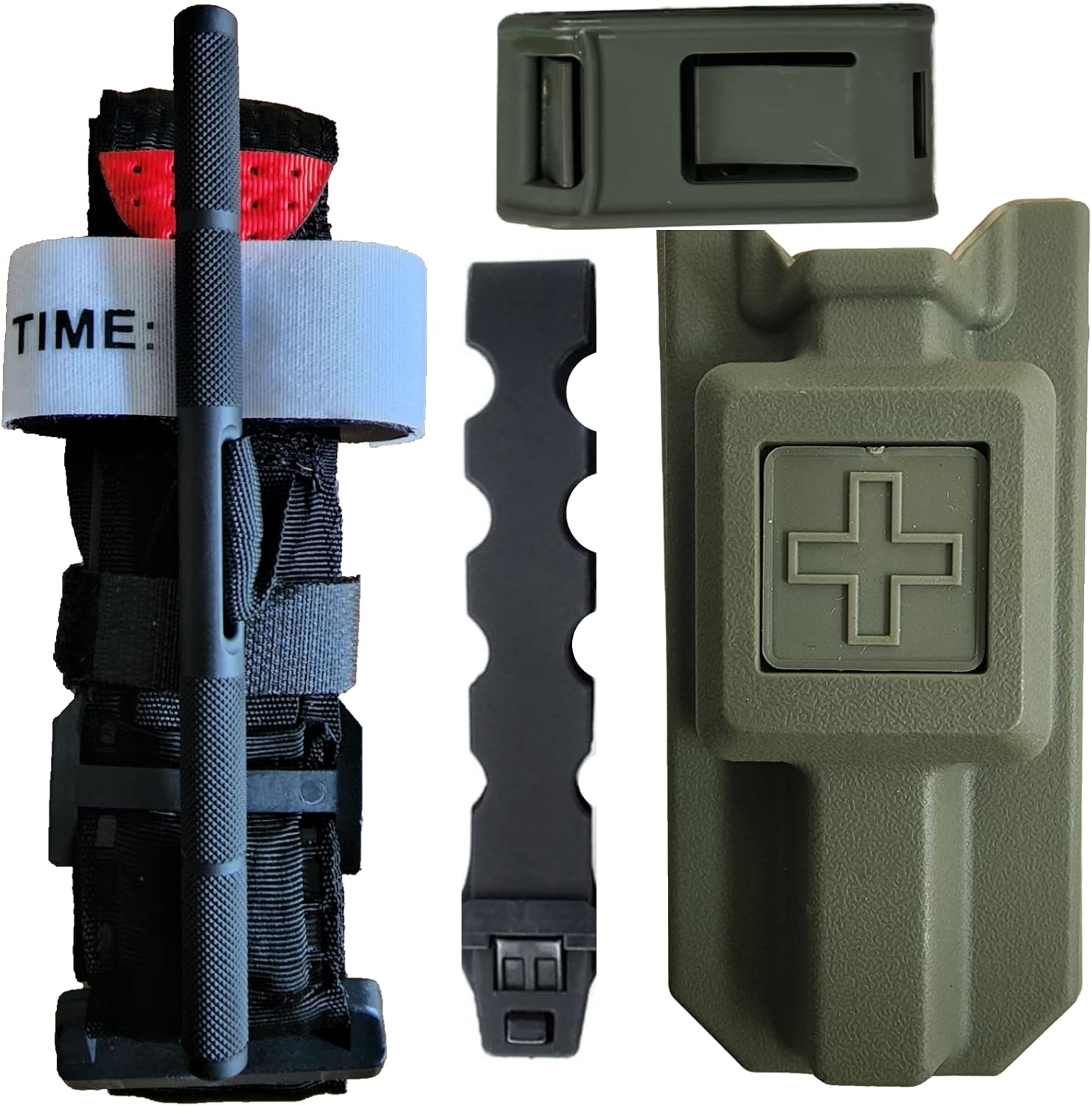 Buy Tactical Tourniquet Holder case Duty Pouch molle attachments & Belt