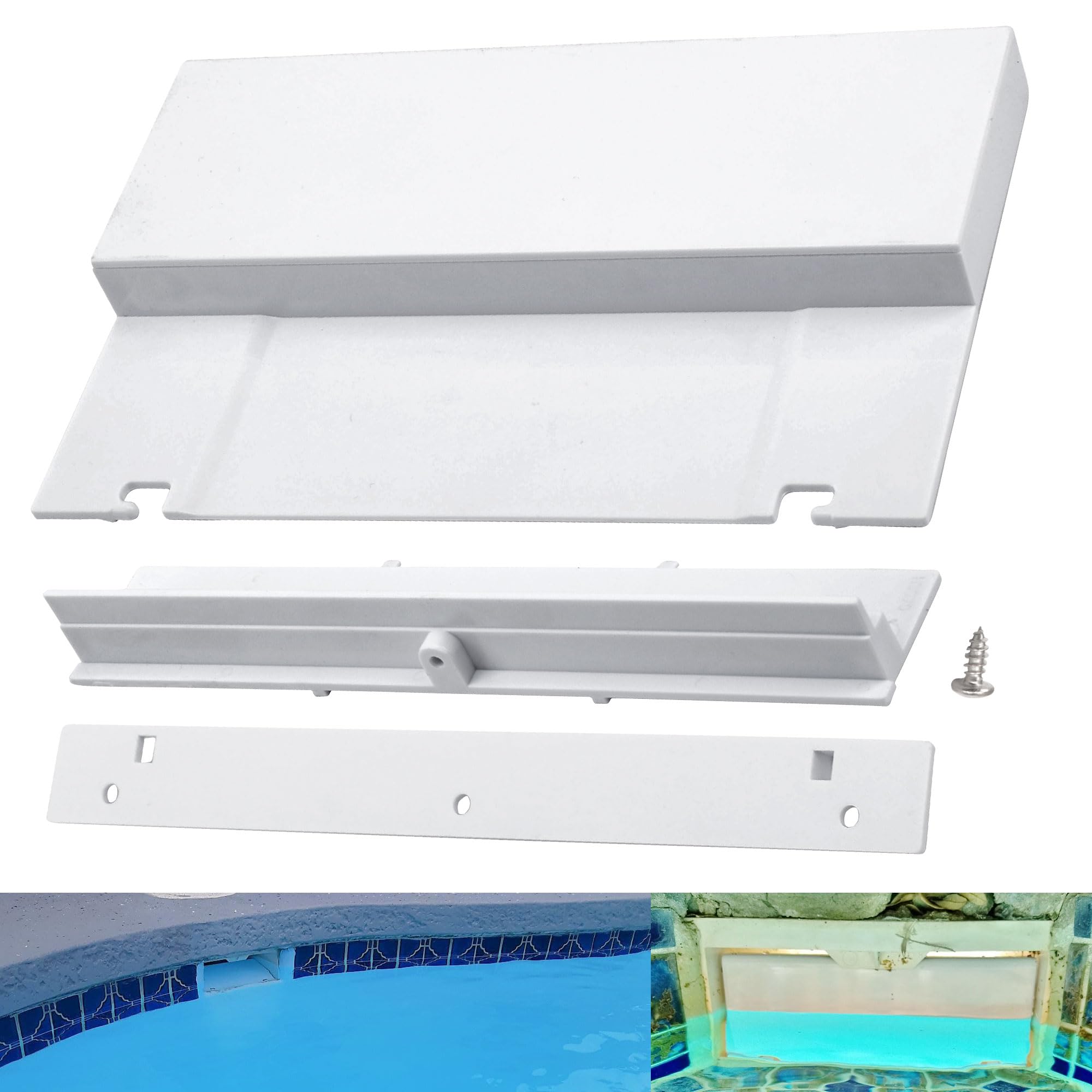 Amazon.com: SP1070 Pool Skimmer Weir Flap Door [ 8-7/16