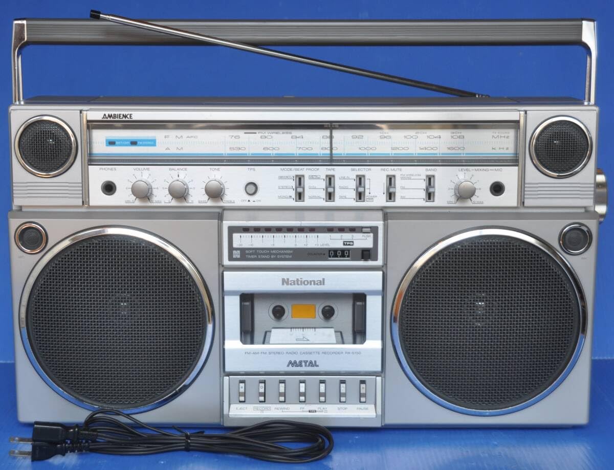 NATIONAL RX-5150 ナショナル ラジカセ動作品