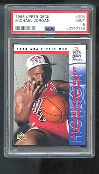 Amazon.com: 1993-94 Upper Deck #204 Michael Jordan PSA 9