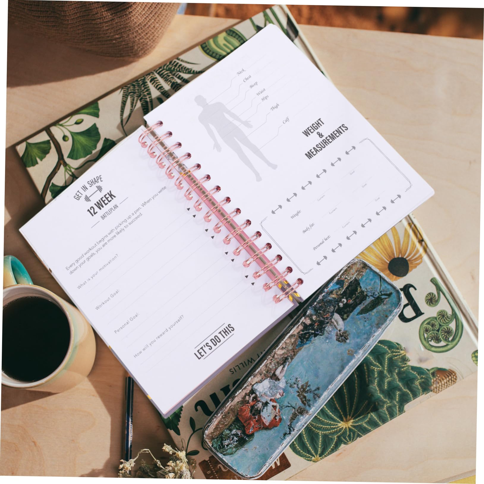 Cahier d'entraînement journal d'entraînement pour hommes femmes gym