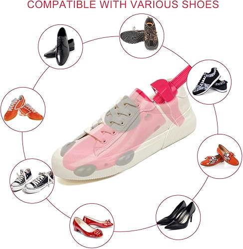 Miniatura 6 de Parts3A Estirador de zapatos para hombres y mujeres, estirador de botas, ajustable en 4 direcciones para estirar el ancho de la longitud