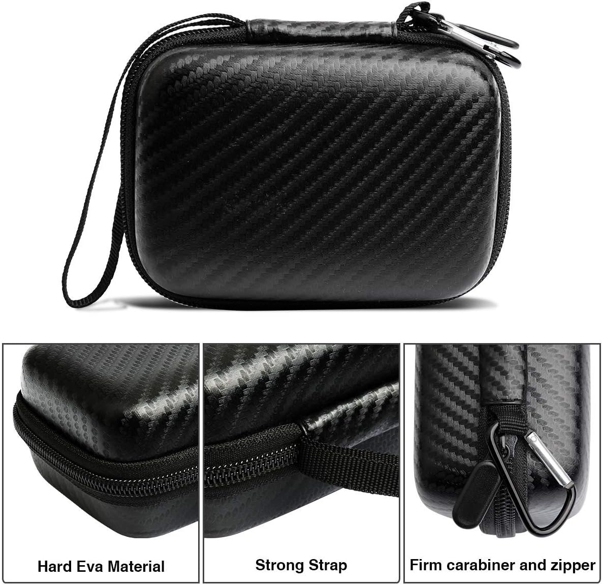 Jiusion Hard Case for Carson MicroBrite Plus MM-300 & MicroFlip MP-250 image 5