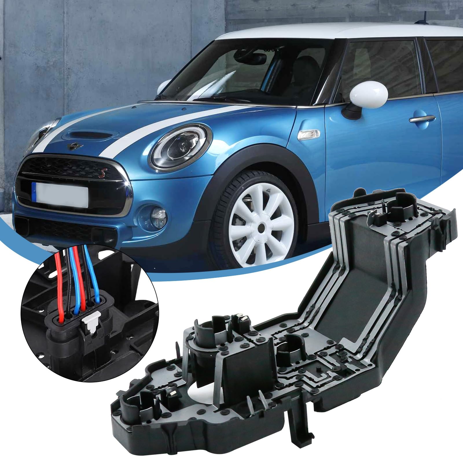 63217361305 Portalampada posteriore sinistro o destro con cablaggio, ricambio per Mini F55 F56 F57 Cooper