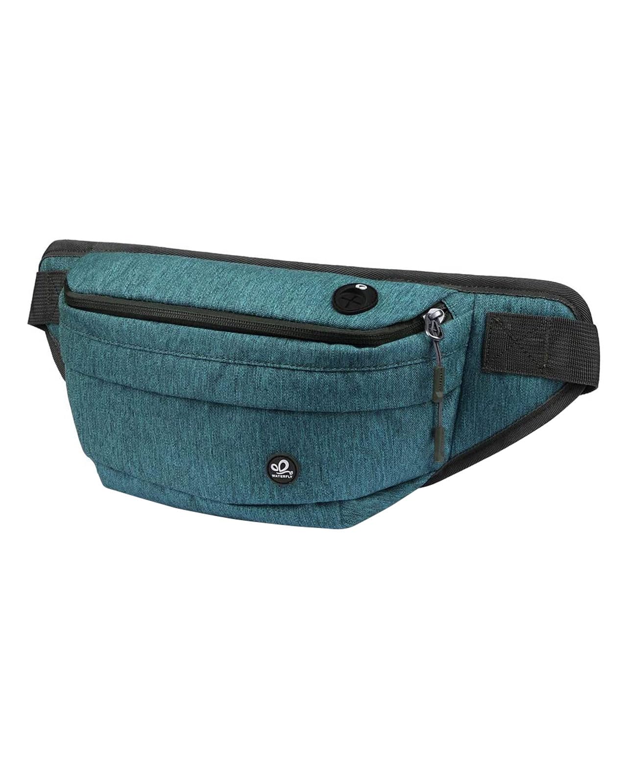 Running Belt Fanny Pack: Runner Marathon Jogging Waist Pack Sport Workout Exercise Fitness Phone Holder Belt for Men Women Jogger Slim Waistband Black