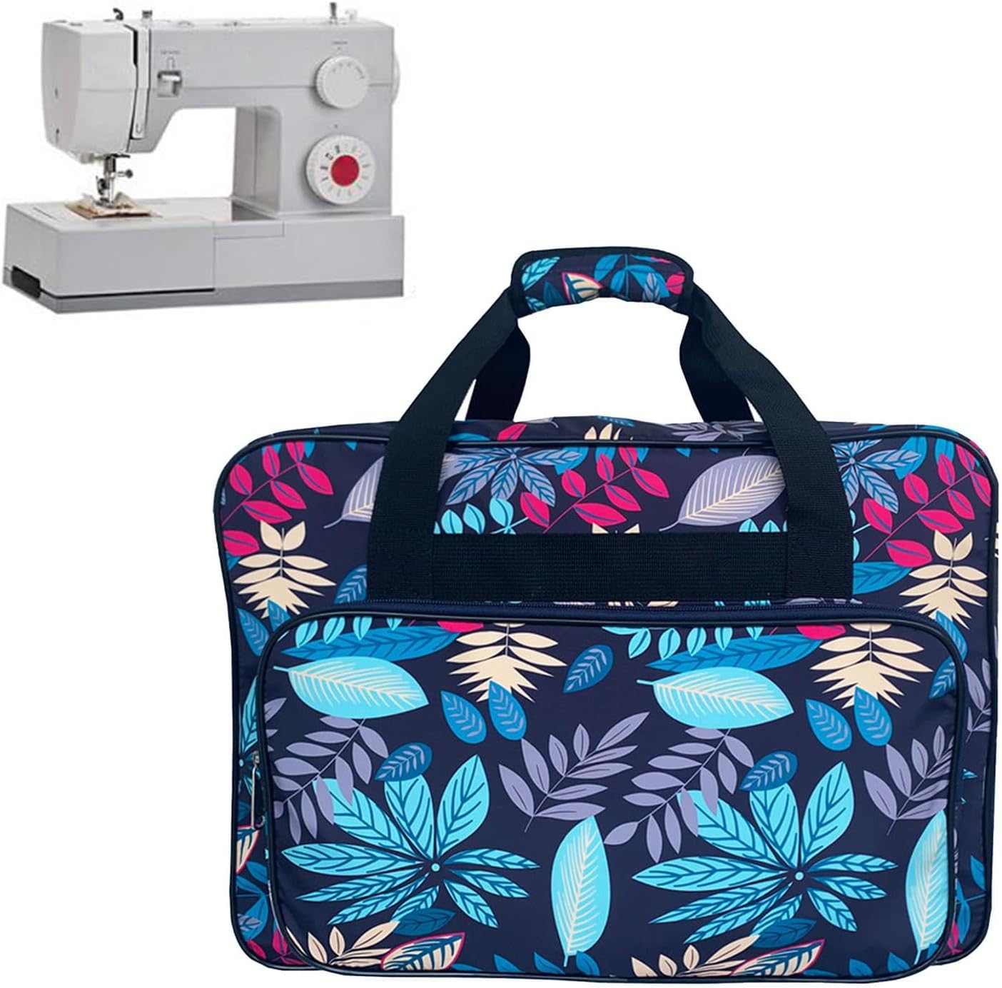 Sewing Machine Travel Tote Storage Accessories Carrying Case Blue