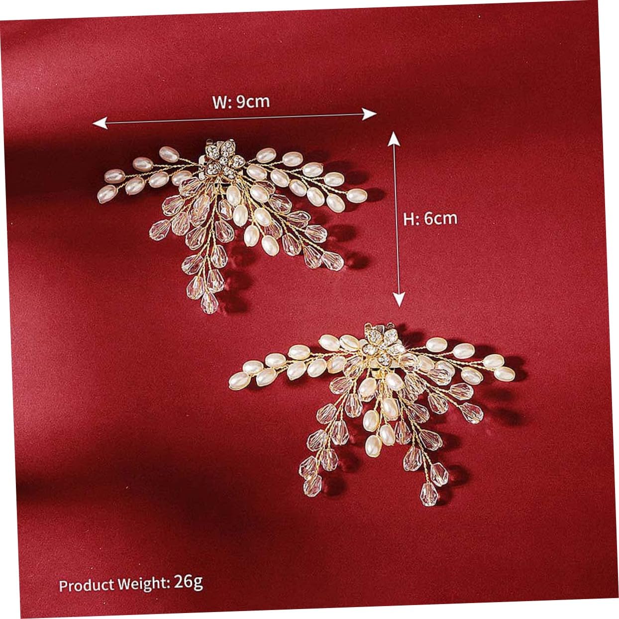 SOIMISS 3paia Eleganti Fibbia Per Scarpe Con Perle Decorativa Fibbia Rimovibile Per Scarpe Sposa Accessorio Di Stile Per Cerimonie e Eventi