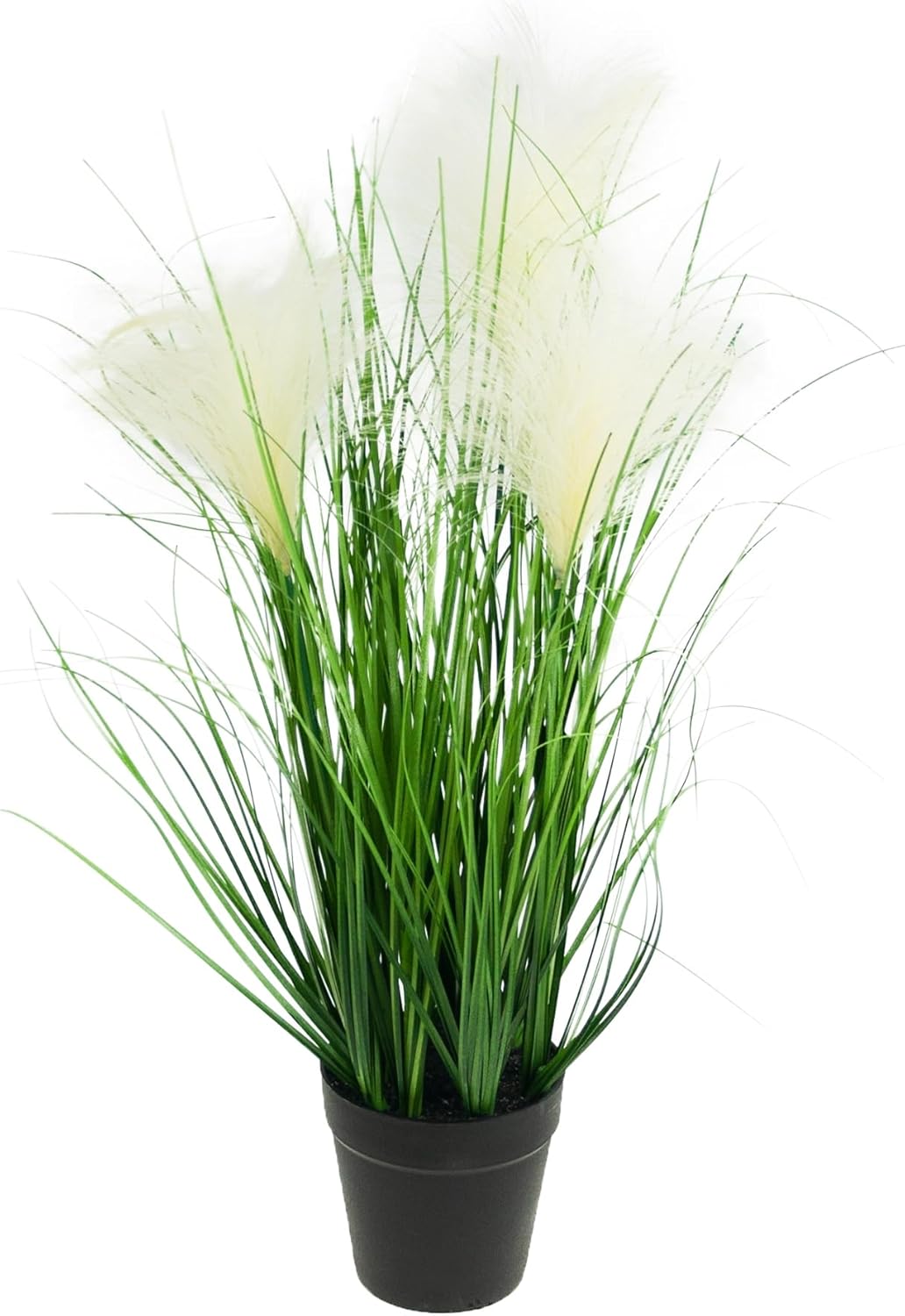 Amazon.de Künstliches Pampasgras im dekorativen Topf Pampasgras