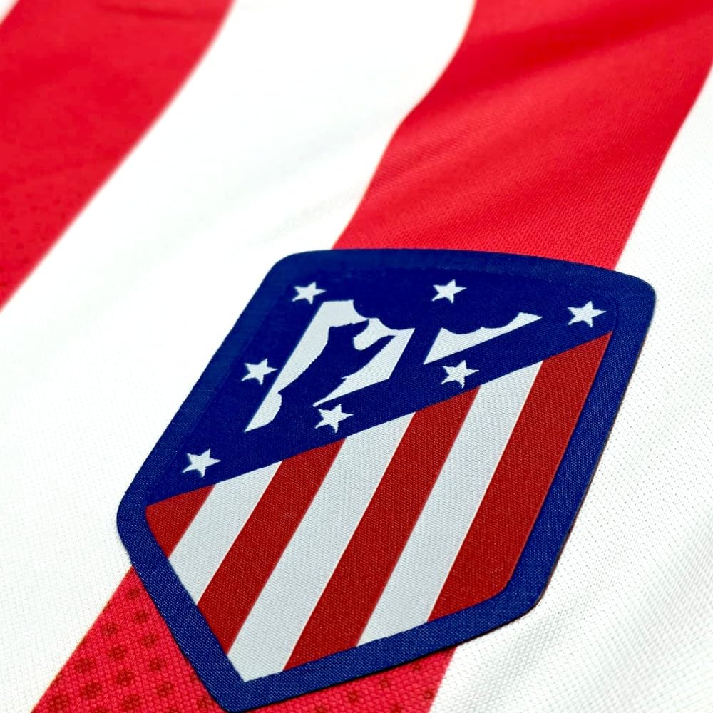 Atletico DE Madrid Camiseta Personalizable Primera Equipación Temporada 2023-2024 Réplica Oficial - Tallas Adulto