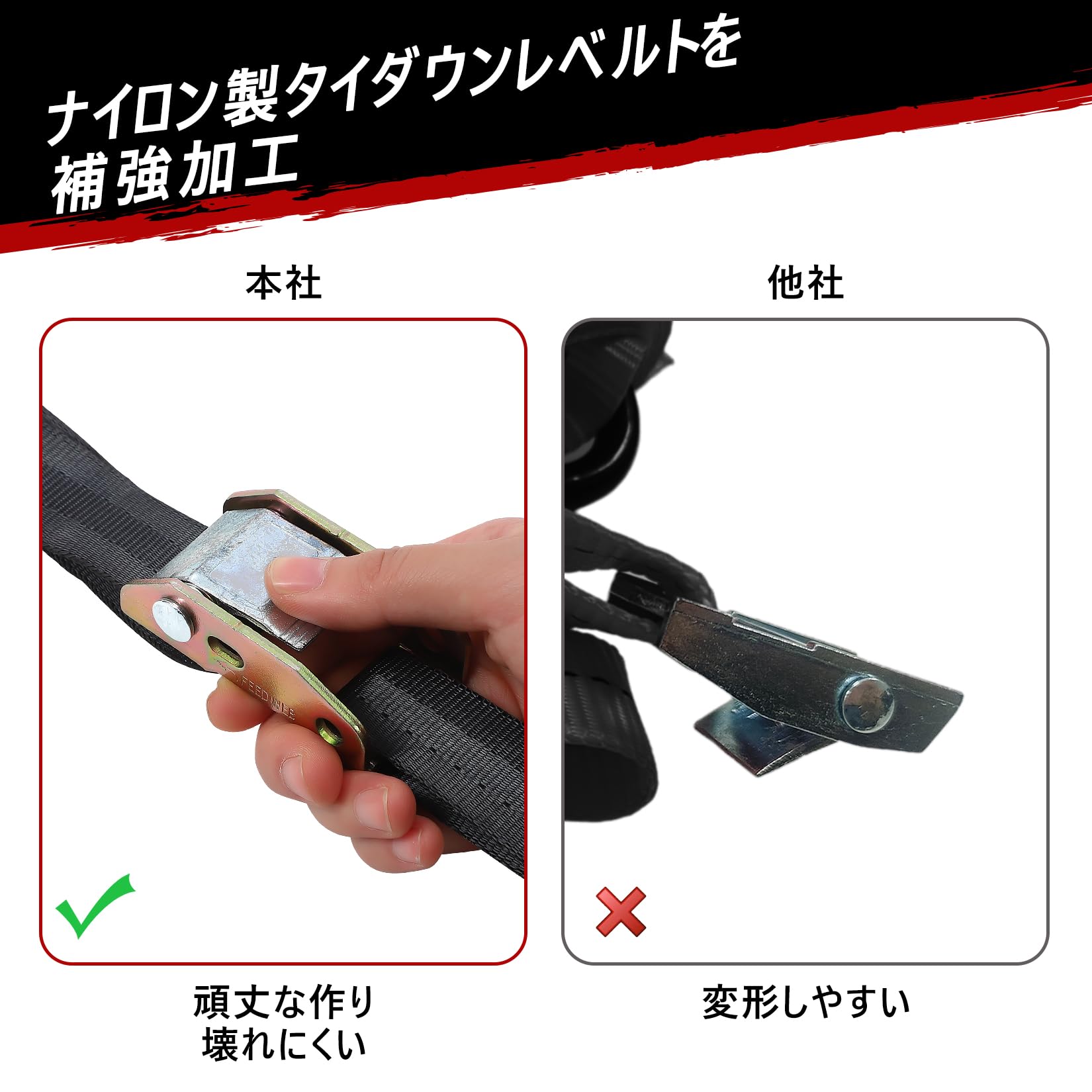 アルミスロープ バイクスロープ アルミブリッジ ラダーレール 長さ226㎝×幅28 耐荷重340㎏ (シルバー 1本) | 折り畳み 軽量 滑りにくい… — 商品詳細画像 7