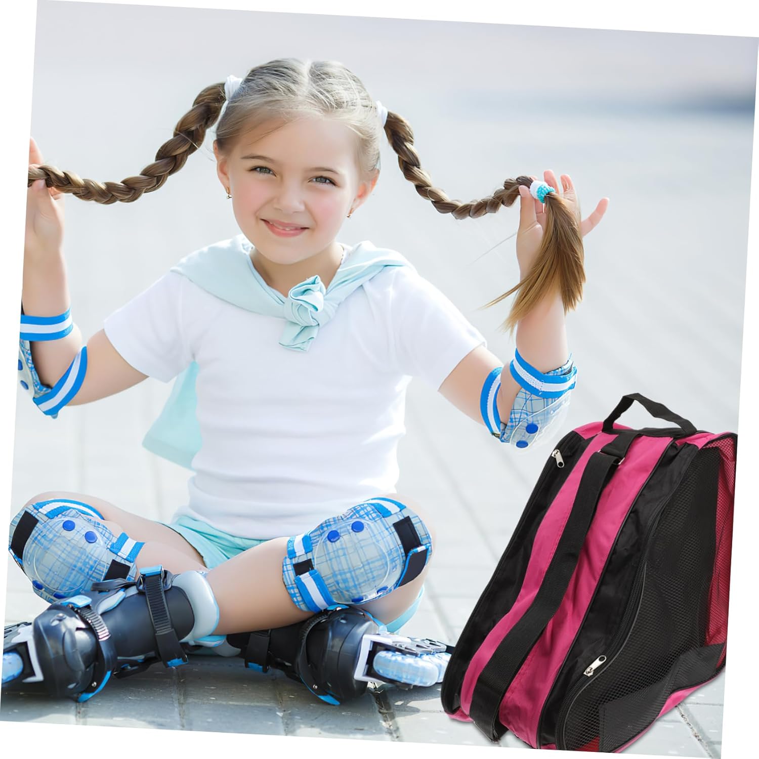 1pc Thickened Roller Skates Storage Bag for Easy Carrying and of Ice Skates and and Compact Design for Outdoor Use