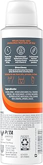 Dove Men+Care Whole Body Deo Aluminum-Free Deodorant Spray Shea Butter + Cedar Suitable from Pits, Privates, to Feet with Vitamin E 4 oz