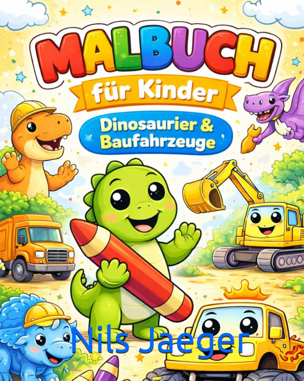 Malbuch für Jungs