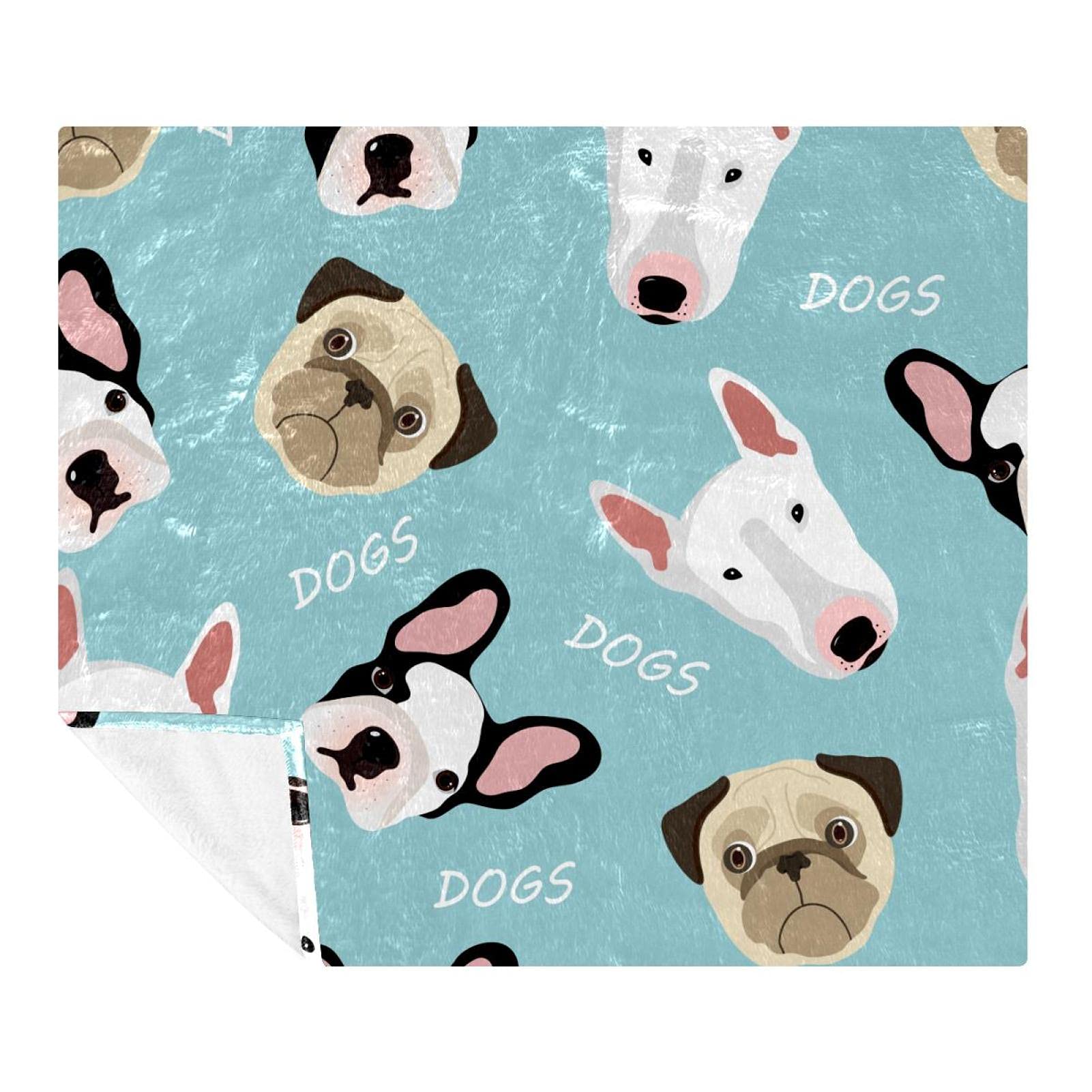 Hundedecke aus Fleece, superweich, luxuriöse Bettwäsche, Decke