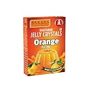 BAKERS Jelly Crystals | Orange Flavour | 100% Vegetarian | Citrusy and Refreshing Taste | Instant Premix | Easy-to-Make Recipes | Pack of 3 (90 gm x 3) gallery image