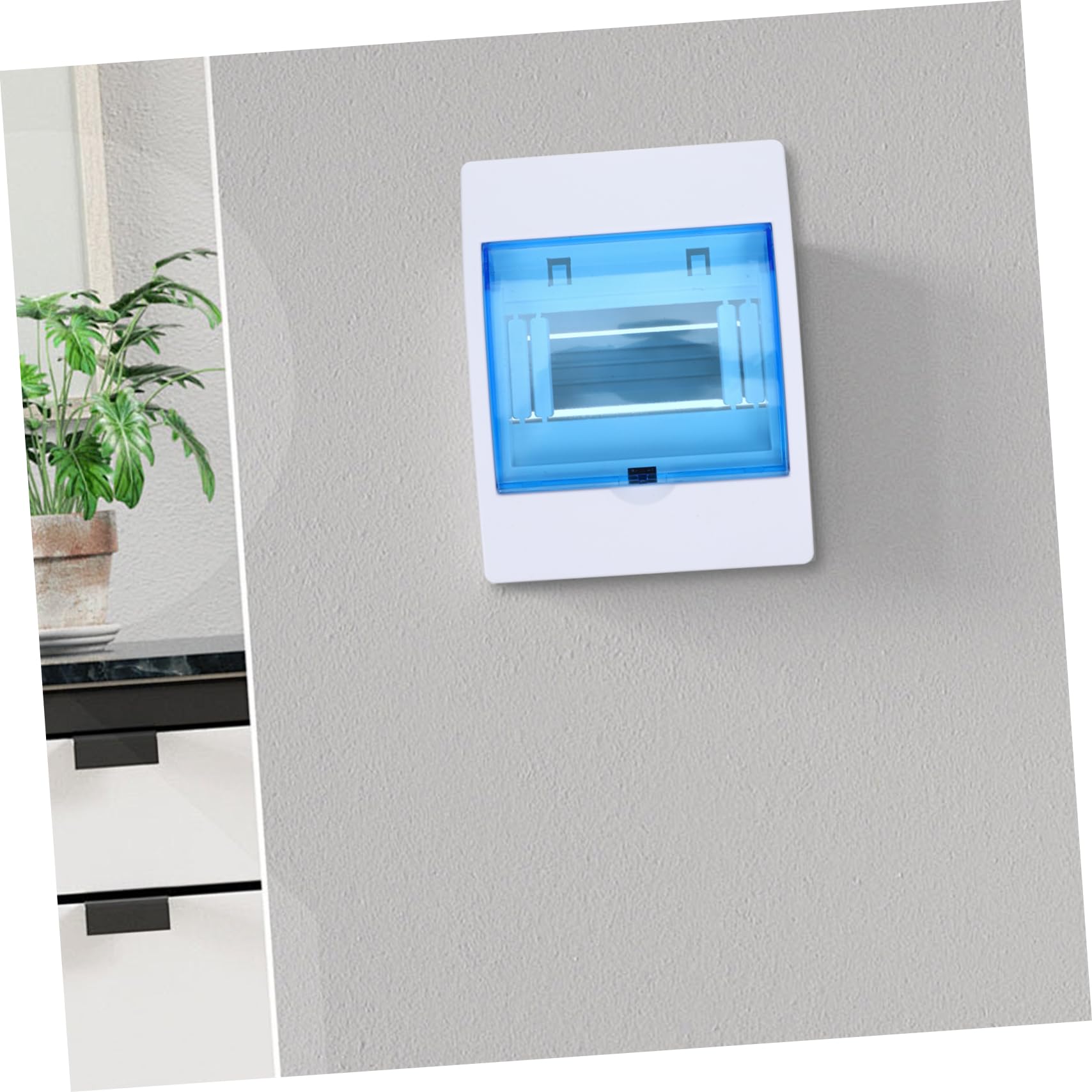 Lurrose 5 Pièces Boîte de protection des fuites extérieur résistant aux intempéries enceinte Couverture Imperméabiliser preuve boîtes de distribution d'énergie boîtier en plastique