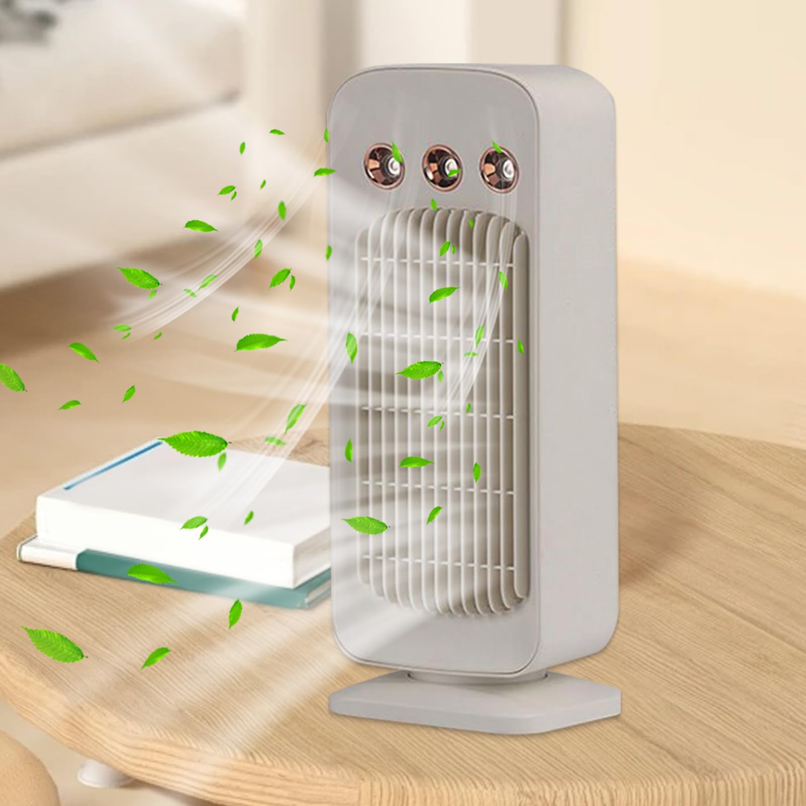 Générique Ventilatore Portatile Raffreddatore Ad Aria Doppio Motore Oscillante | Ventilatore Ad Acqua Portatile Per Camera Da Letto Per Casa Ufficio Camera Da Letto Soggiorno Esterno Sport
