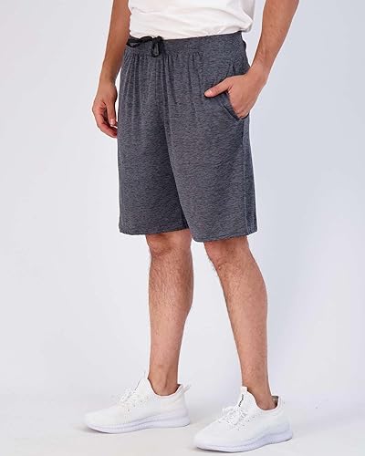 Vista 8 de Paquete de 5 pantalones cortos deportivos de secado rápido para hombre, shorts para correr, gimnasio, entrenamiento, casuales, con bolsillos