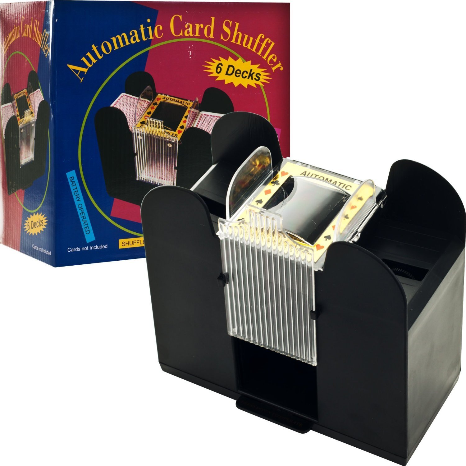 6-Deck Automatic Card Shuffler